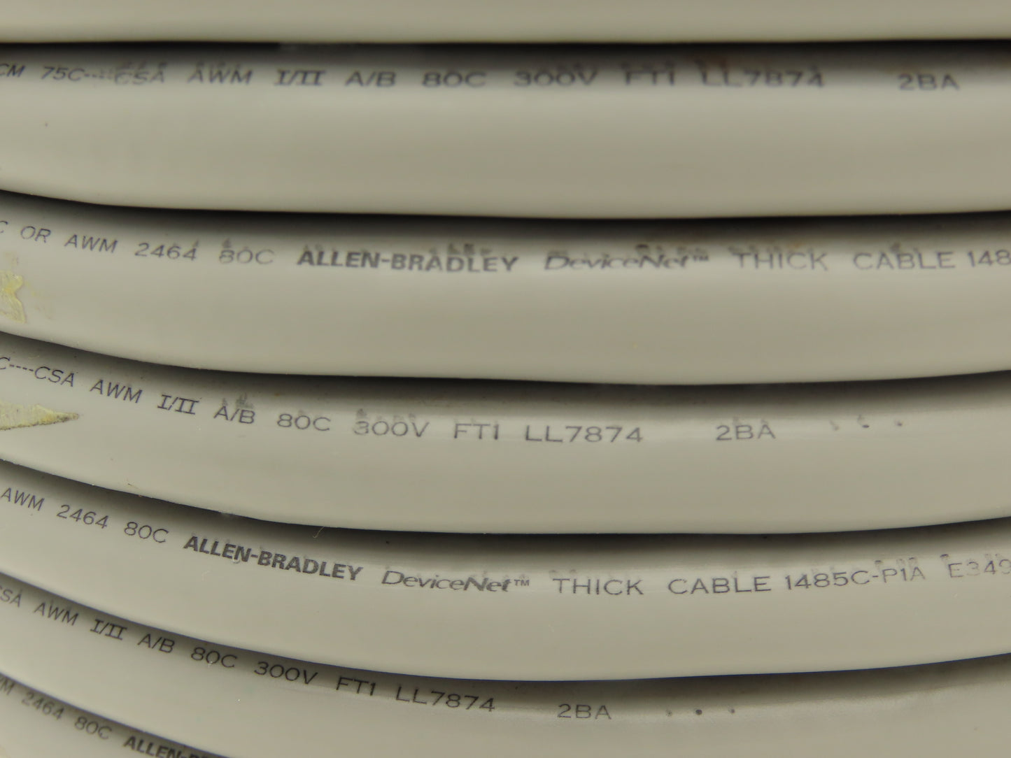 Allen Bradley 1485C-P1A150 DeviceNet Thick Connection Cable 24VDC 50m Spool