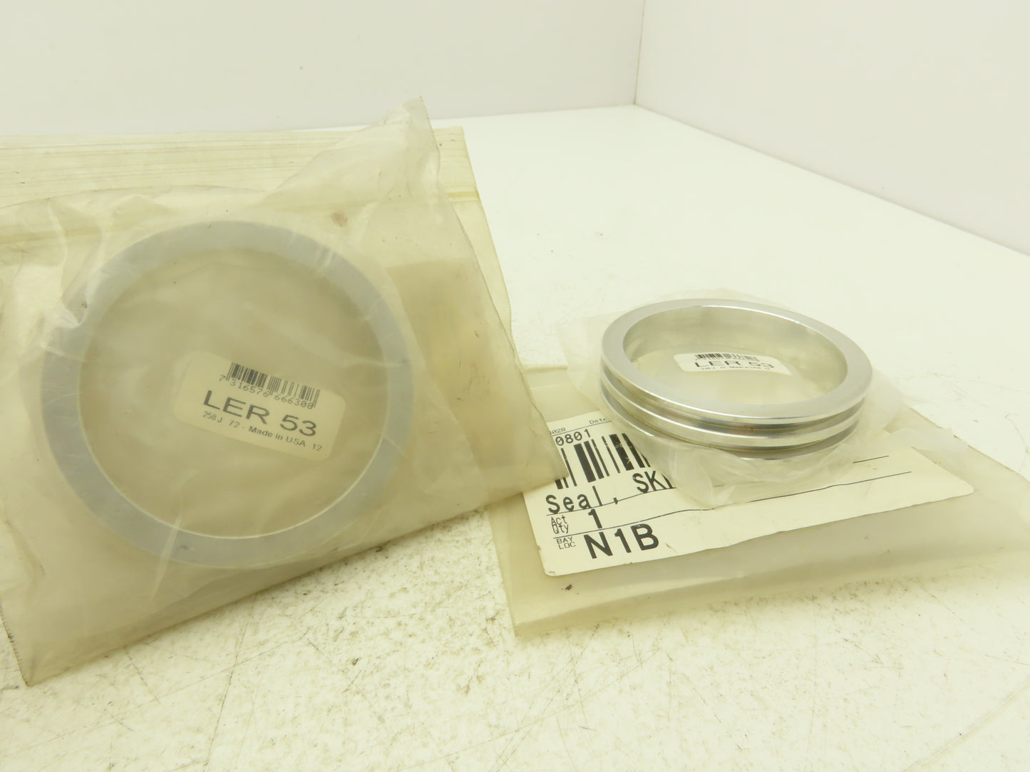 SKF LER 53 Bearing Seal-Labyrinth 2.94" Bore 3.56" OD x .68 W Aluminum Lot of 2