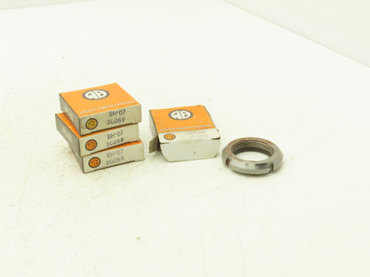 Whittet-Higgins BH-07 Bearhug Precision Locknut 1.376-18 Thread 2"OD Lot of 4