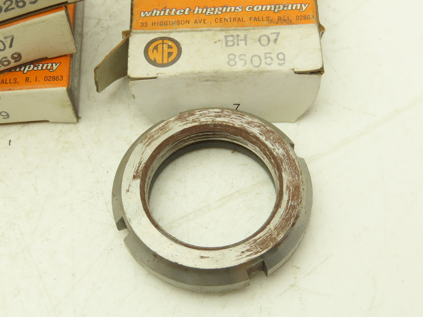 Whittet-Higgins BH-07 Bearhug Precision Locknut 1.376-18 Thread 2"OD Lot of 4