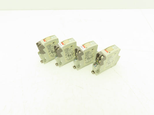 Fuji CP31FM/3K 1-Pole Circuit Protector 3A M Curve 240VAC/60VDC Lot of 4