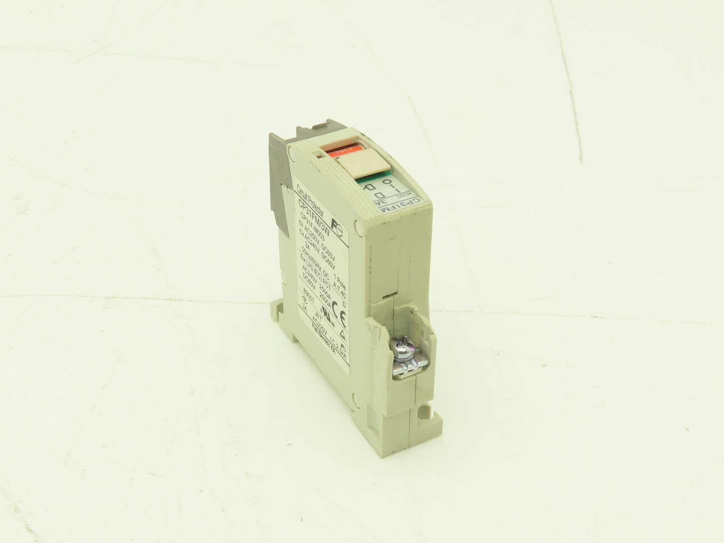 Fuji CP31FM/3W 1-Pole Circuit Protector 3A 250VAC/65VDC Lot of 6