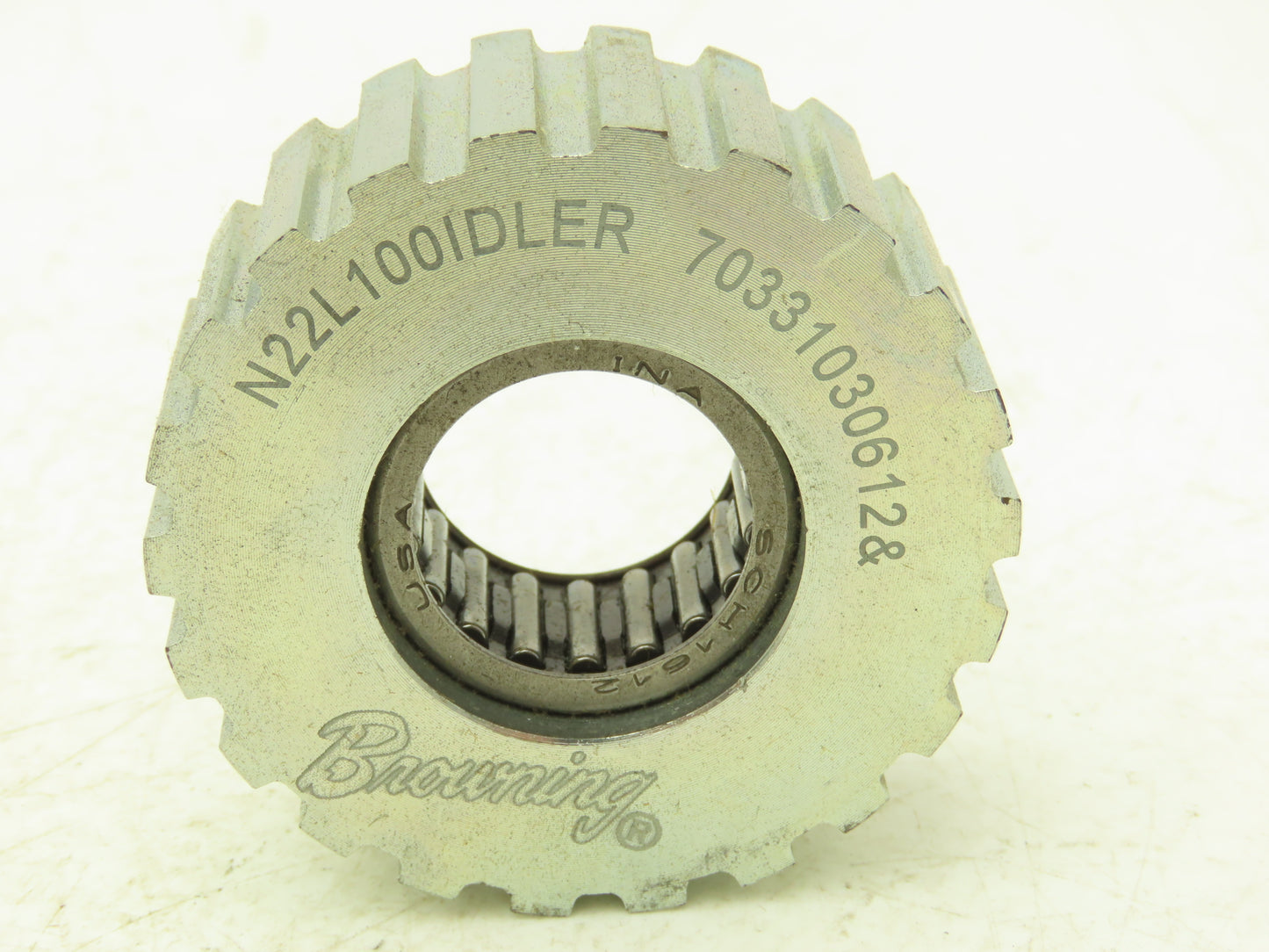 Browning N22L100IDLER Idler Timing Belt Pulley 1" Bore X 2.6" OD 22Tooth