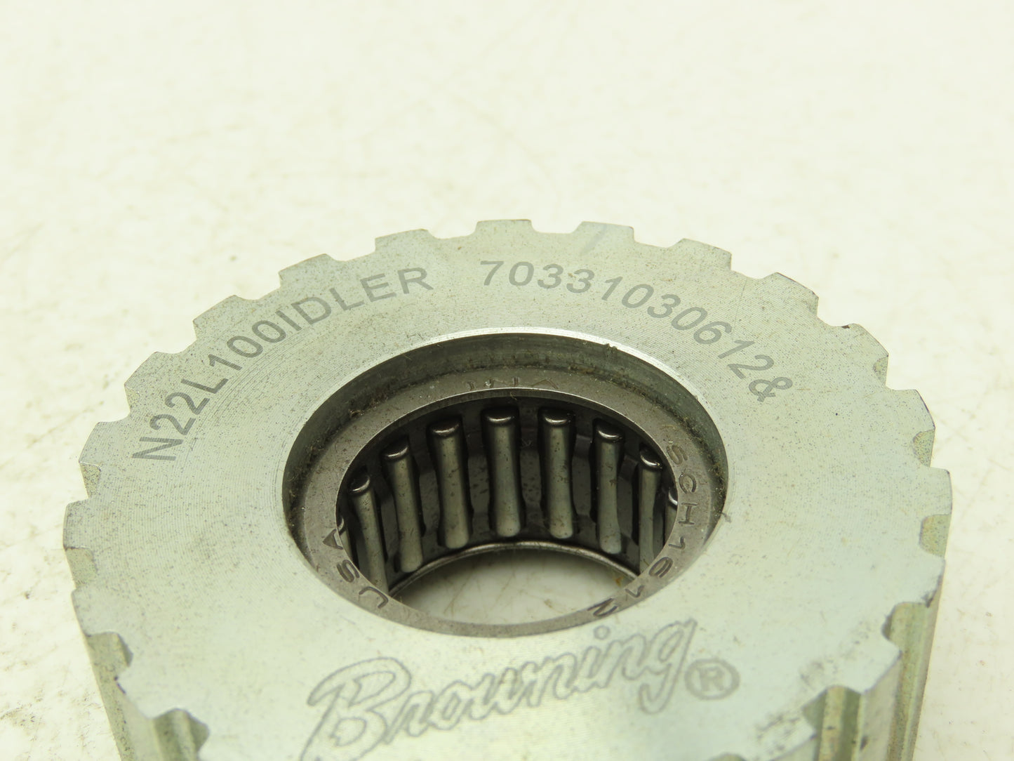 Browning N22L100IDLER Idler Timing Belt Pulley 1" Bore X 2.6" OD 22Tooth