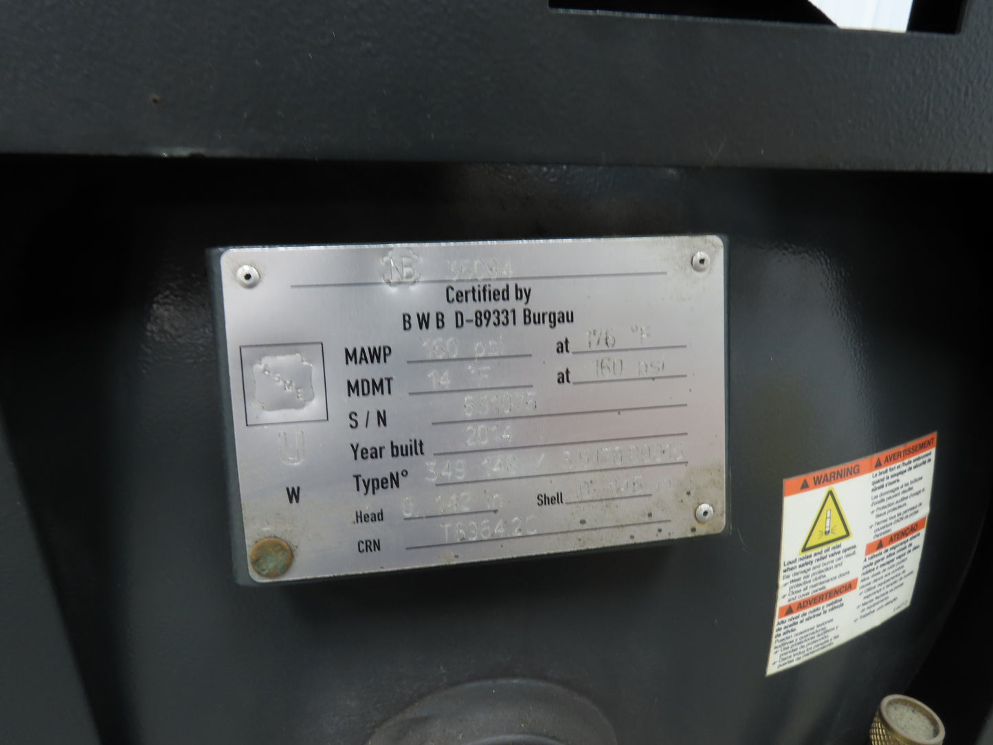 Kaeser SM15 Rotary Screw Air Compressor 53CFM 15 HP 3Ph 208/230/460V