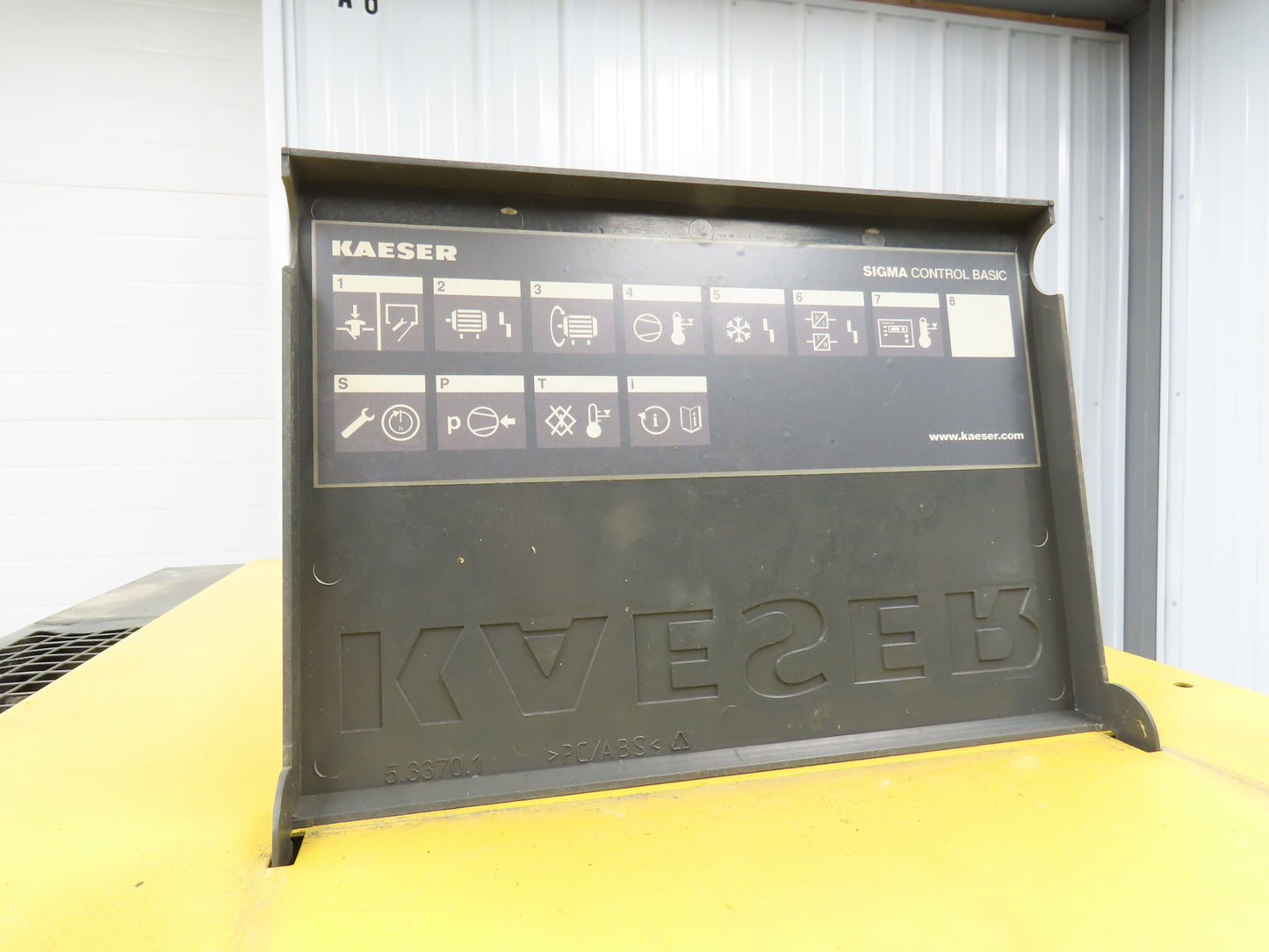 Kaeser SM15 Rotary Screw Air Compressor 53CFM 15 HP 3Ph 208/230/460V