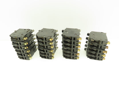 Square D QOB120  20 Amp Circuit Breaker 1-Pole 20A Bolt-On 120/240V  Lot of 23