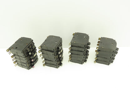 Square D QOB120  20 Amp Circuit Breaker 1-Pole 20A Bolt-On 120/240V  Lot of 23