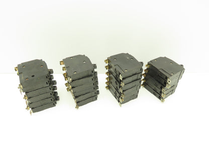 Square D QOB120  20 Amp Circuit Breaker 1-Pole 20A Bolt-On 120/240V  Lot of 23