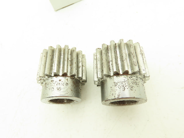 Boston Gear YD18 09950 Spur Gear 18 Tooth 12DP 20°PA  3/4" Bore  Lot of 2