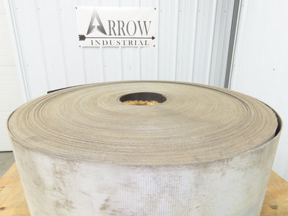 15"W x 650' Package Conveyor Belt Nylon Polyester Impression Top Black