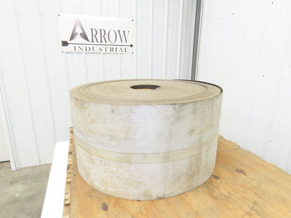 15"W x 650' Package Conveyor Belt Nylon Polyester Impression Top Black