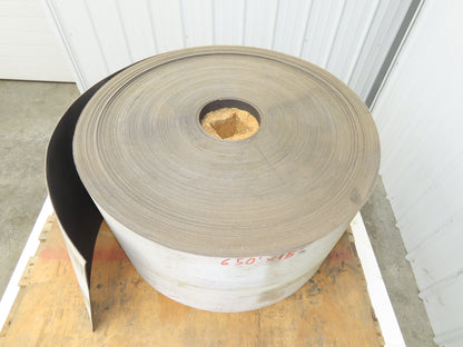 15"W x 650' Package Conveyor Belt Nylon Polyester Impression Top Black