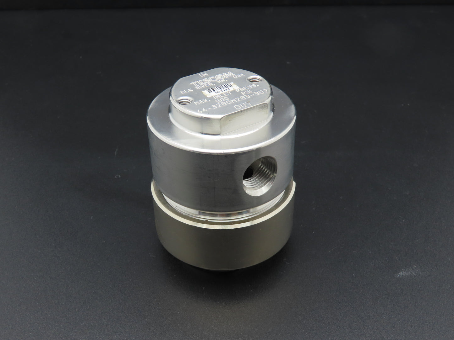Tescom 44-3260H263-307 Gas Pressure Regulator 500 PSI Inlet Pressure