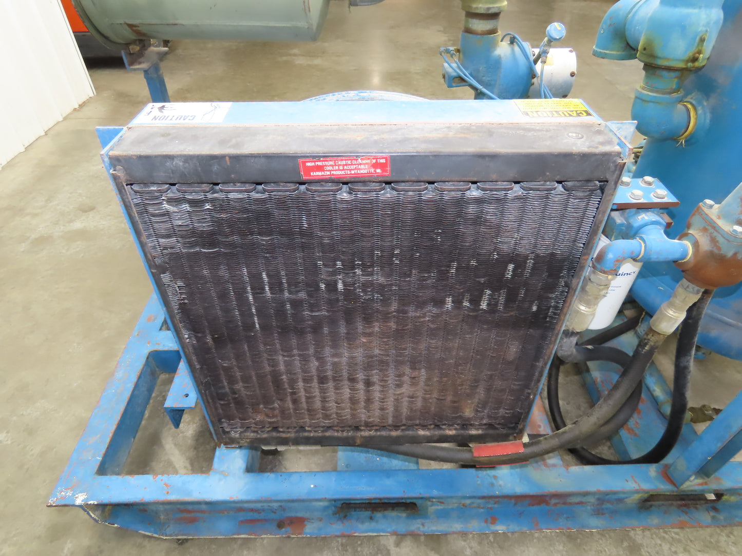 Quincy QSVI40ANN3 Rotary Screw Vacuum Pump 230/460V 40Hp Air Compressor 6456h