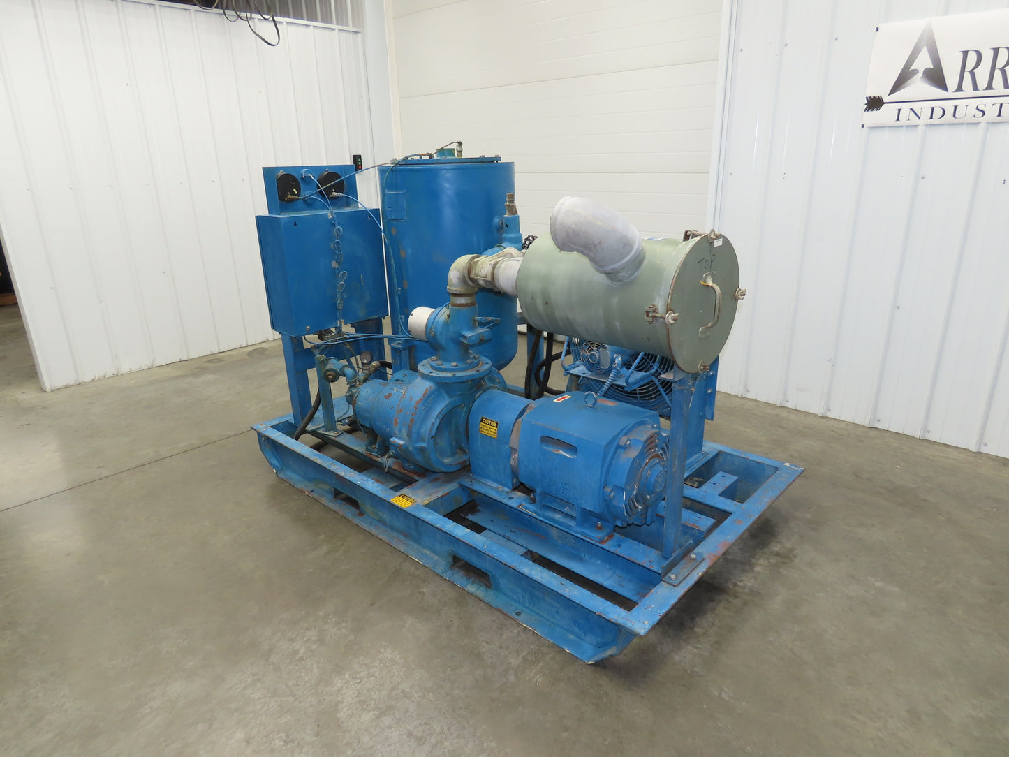 Quincy QSVI40ANN3 Rotary Screw Vacuum Pump 230/460V 40Hp Air Compressor 6456h
