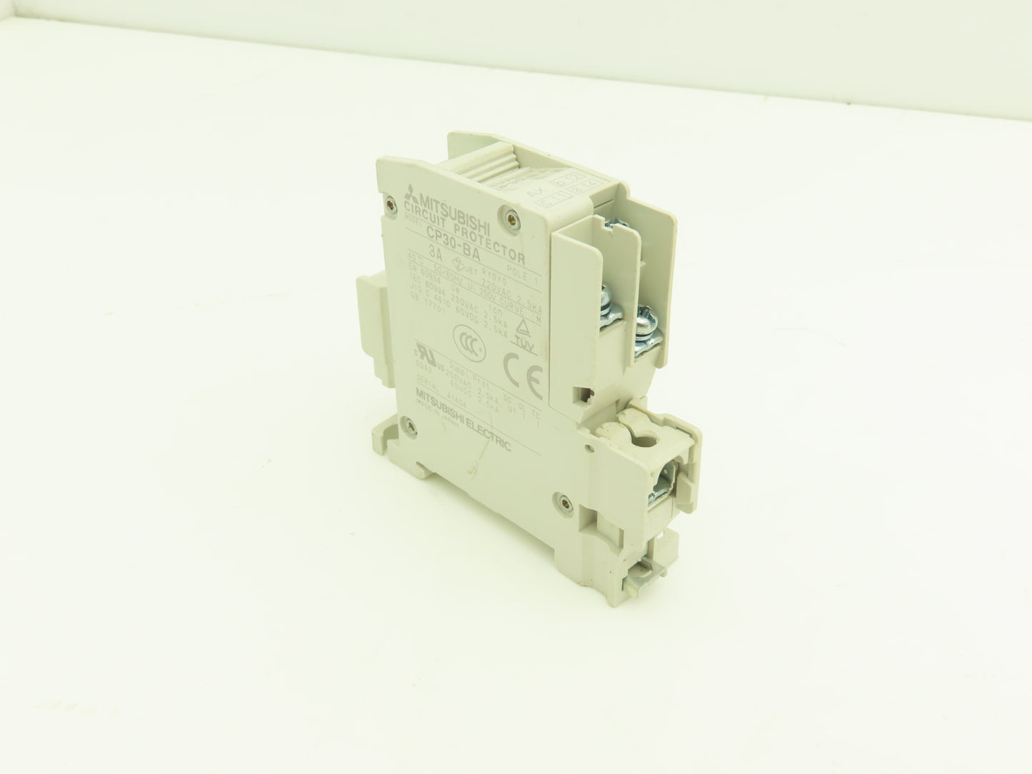 Mitsubishi Electric CP30-BA 3A Circuit Protector 1 Pole M Curve Lot of 11
