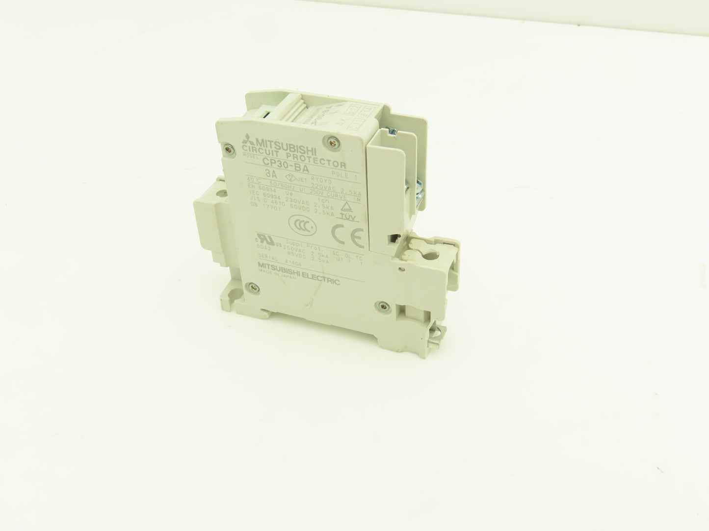 Mitsubishi Electric CP30-BA 3A Circuit Protector 1 Pole M Curve Lot of 11