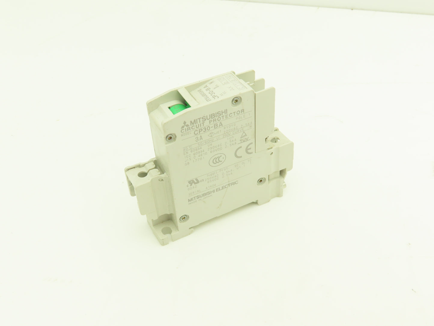 Mitsubishi Electric CP30-BA 3A Circuit Protector 1 Pole M Curve Lot of 11