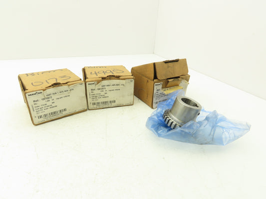 Rexnord 1030T HUB 1.1875 Coupling Keyway Bore 1.1875" ID 1030T Size Lot of 3