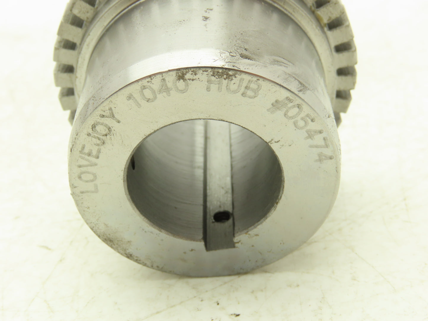Lovejoy 1040 HUB 1-1/4 Hub Gear Coupling 1-1/4" Bore 1/4X1/8KW Some Shelf Wear