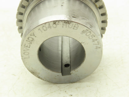 Lovejoy 1040 HUB 1-1/4 Hub Gear Coupling 1-1/4" Bore 1/4X1/8KW Some Shelf Wear