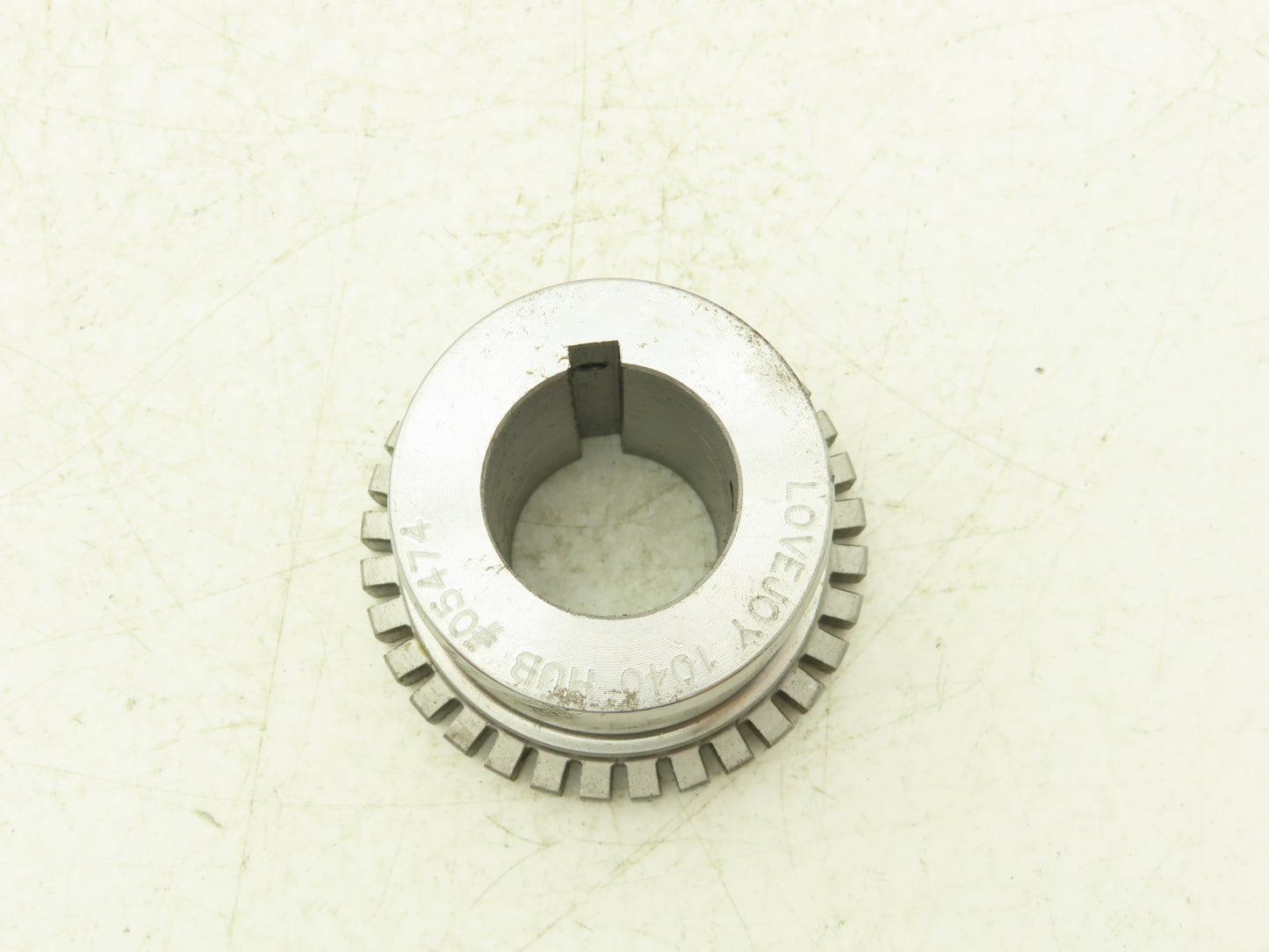Lovejoy 1040 HUB 1-1/4 Hub Gear Coupling 1-1/4" Bore 1/4X1/8KW Some Shelf Wear