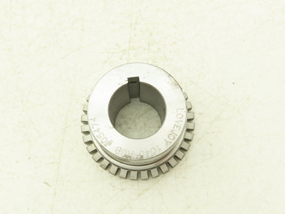 Lovejoy 1040 HUB 1-1/4 Hub Gear Coupling 1-1/4" Bore 1/4X1/8KW Some Shelf Wear