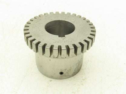 Lovejoy 1040 HUB 1-1/4 Hub Gear Coupling 1-1/4" Bore 1/4X1/8KW Some Shelf Wear