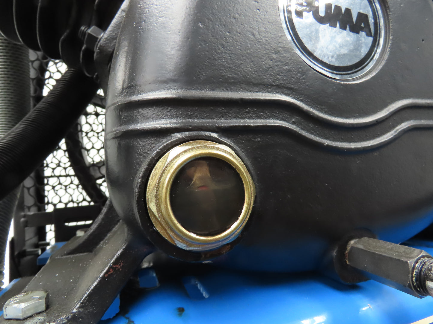 Puma TUE-7580VM Reciprocating Air Compressor 24.8CFM 7.5HP 230V 1 Phase 80 Gal