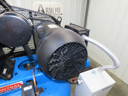 Puma TUE-7580VM Reciprocating Air Compressor 24.8CFM 7.5HP 230V 1 Phase 80 Gal