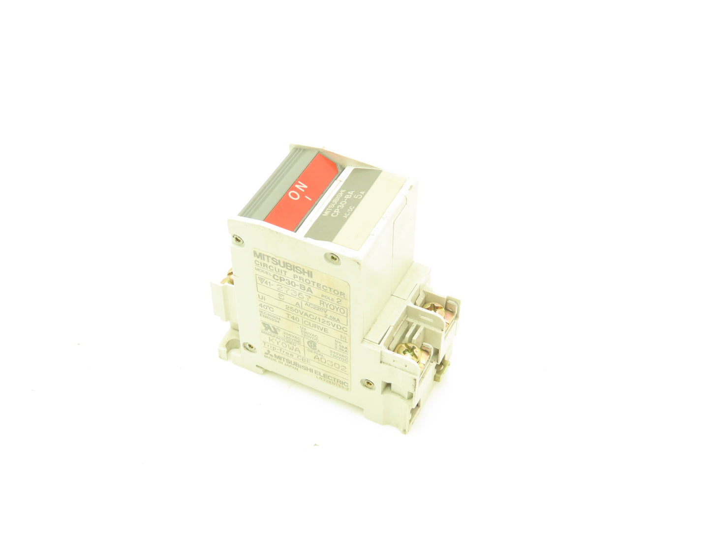Mitsubishi CP30-BA  5A Amp Circuit Breaker Protector 2-Pole 250VAC  Lot of 9