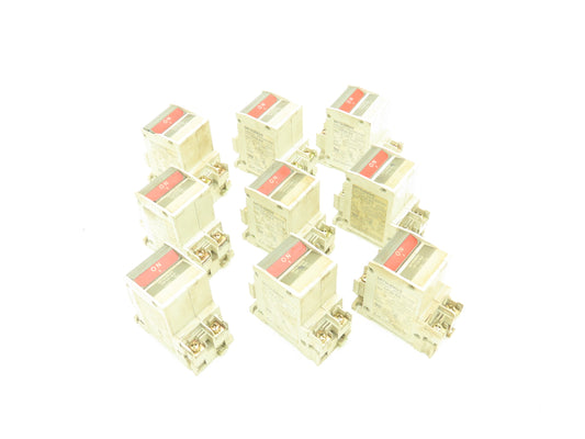 Mitsubishi CP30-BA  5A Amp Circuit Breaker Protector 2-Pole 250VAC  Lot of 9