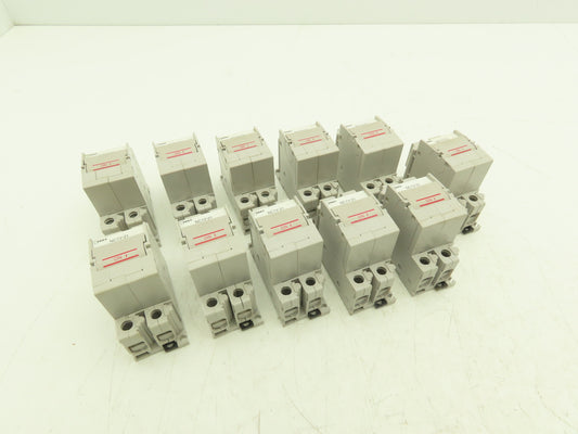 IDEC NC1V-2100 3A Circuit Protector 2 Pole A Curve 250VAC/125VDC Lot of 11