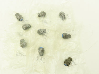 Amphenol 97-3106A-14S-6S Circular Connector Socket Female MIL Spec Lot of 9