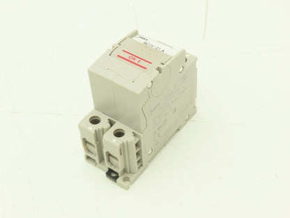 IDEC NC1V-2100 5 Amp Circuit Protector 2 Pole A Curve 250VAC/125VDC Lot of 9
