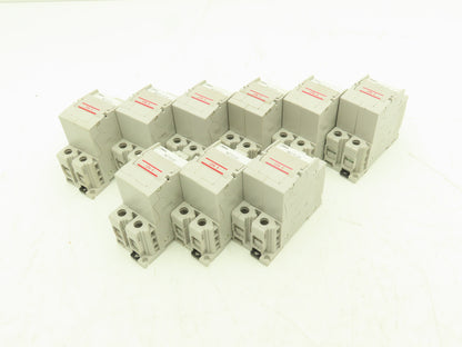 IDEC NC1V-2100 10 Amp Circuit Protector 2 Pole A Curve 250VAC/125VDC Lot of 9