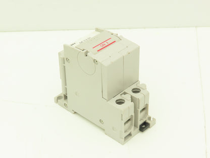 IDEC NC1V-2100 10 Amp Circuit Protector 2 Pole A Curve 250VAC/125VDC Lot of 9