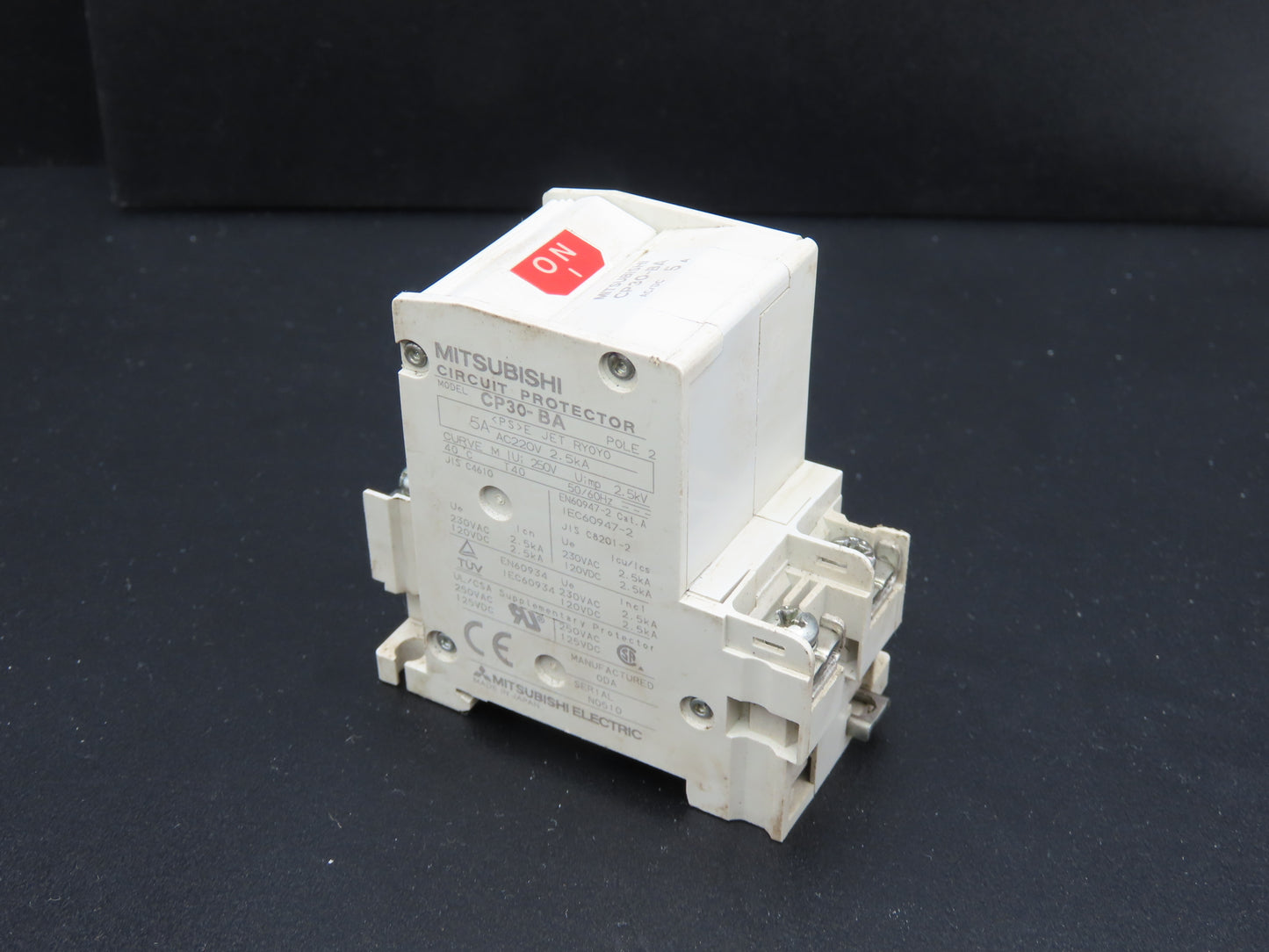 Mitsubishi CP30-BA  5A Amp Circuit Breaker Protector 2-Pole 250VAC  Lot of 12