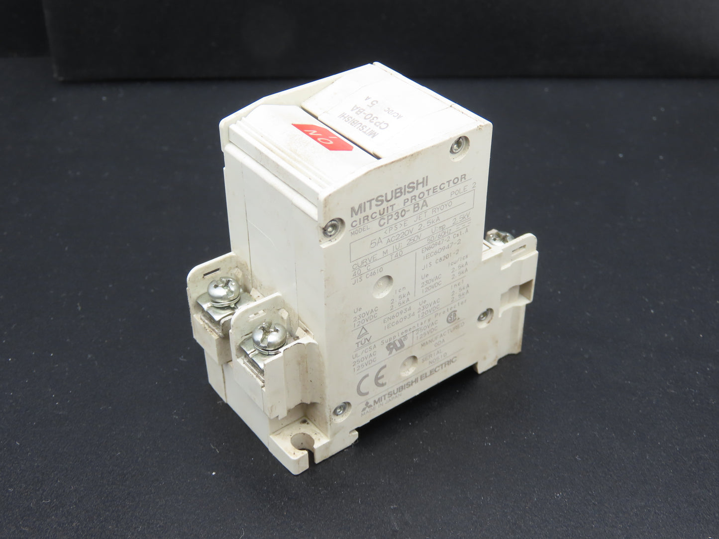 Mitsubishi CP30-BA  5A Amp Circuit Breaker Protector 2-Pole 250VAC  Lot of 12