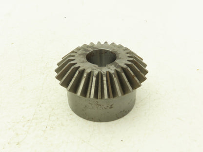 Boston Gear HLK105YA Miter Gear 24T 8-Pitch 20° 1" Plain Bore 1/4" Keyway