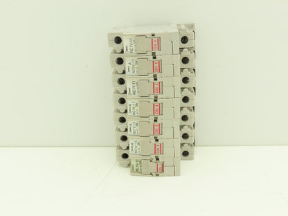 IDEC NC1V-1100 5 Amp Circuit Protector 1 Pole A Curve 250VAC/65VDC Lot of 7