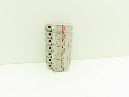 IDEC NC1V-1100 5 Amp Circuit Protector 1 Pole A Curve 250VAC/65VDC Lot of 7