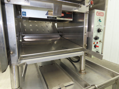Nieco 922 Burger King Automatic Broiler Gas Kitchen Return Flow Hatco Glo Ray