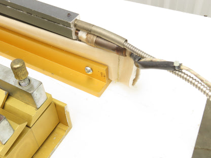 Belt Splice Hot Heat Press Melt Splicing 36" Hot Bar 40" Pneumatic Jig 120VAC