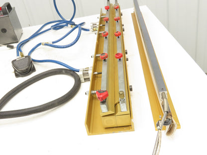 Belt Splice Hot Heat Press Melt Splicing 36" Hot Bar 40" Pneumatic Jig 120VAC