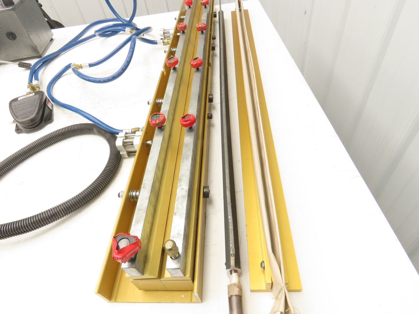 Belt Splice Hot Heat Press Melt Splicing 36" Hot Bar 40" Pneumatic Jig 120VAC