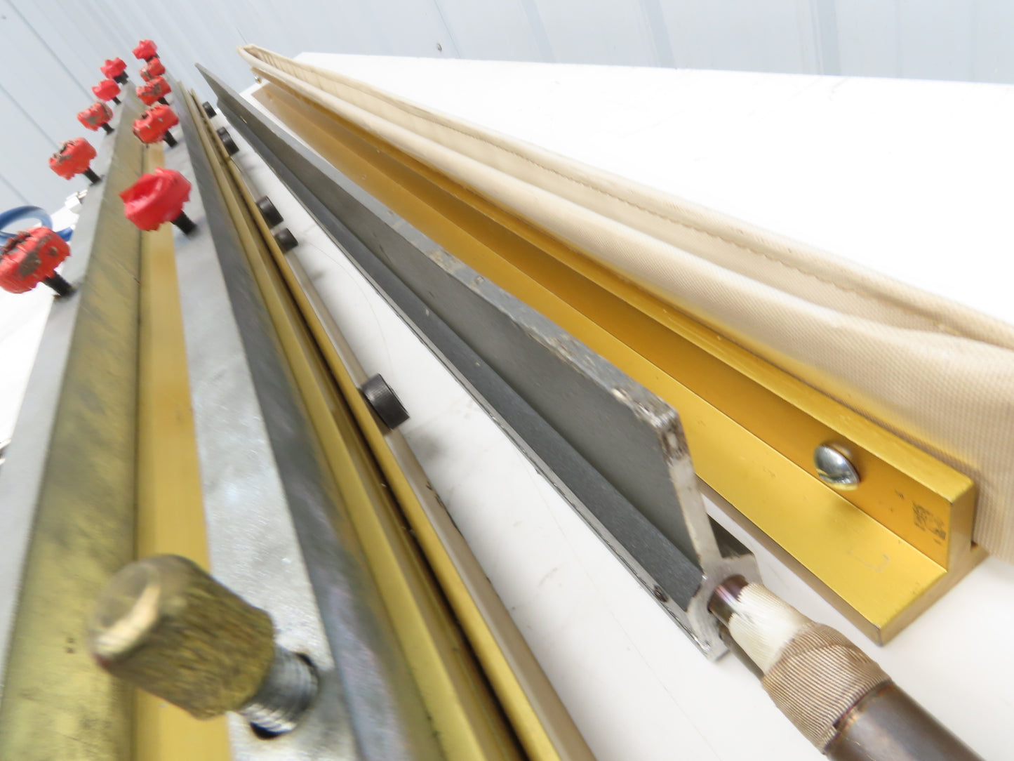 Belt Splice Hot Heat Press Melt Splicing 36" Hot Bar 40" Pneumatic Jig 120VAC