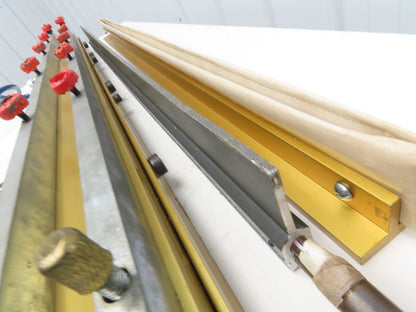 Belt Splice Hot Heat Press Melt Splicing 36" Hot Bar 40" Pneumatic Jig 120VAC