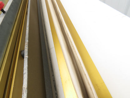 Belt Splice Hot Heat Press Melt Splicing 36" Hot Bar 40" Pneumatic Jig 120VAC